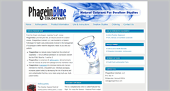 Desktop Screenshot of phageinblue.com